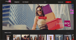 Desktop Screenshot of fashionboxlive.com